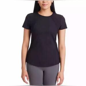 Spyder Ladies' Short Sleeve Active Top / Shirt Black Size S